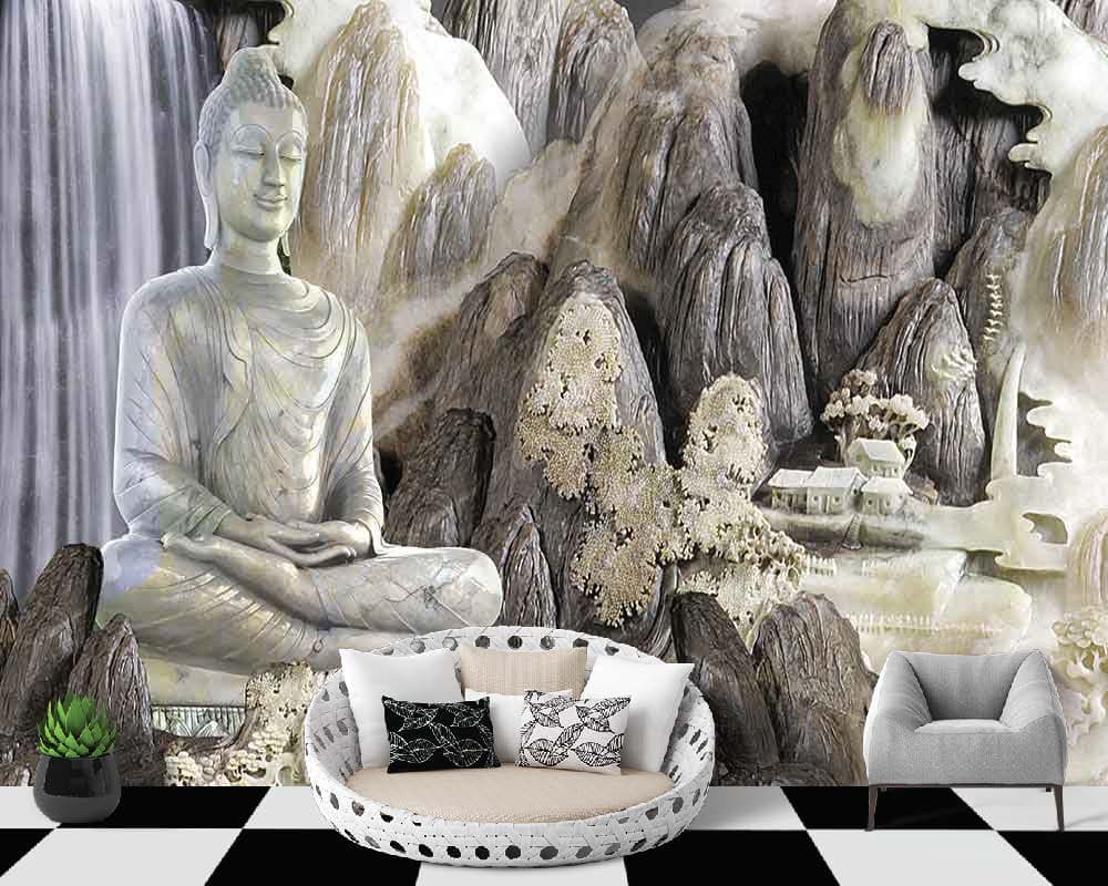 Cave Carved shown in a room
