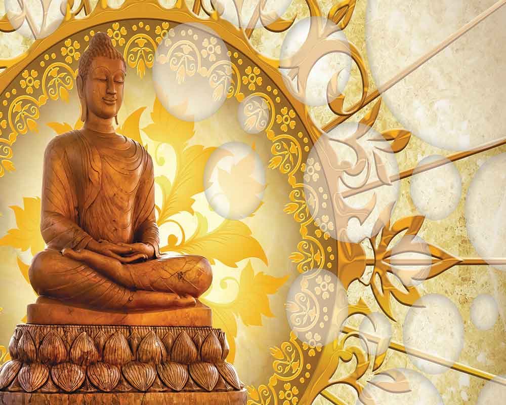 Sunray Buddha pattern detail