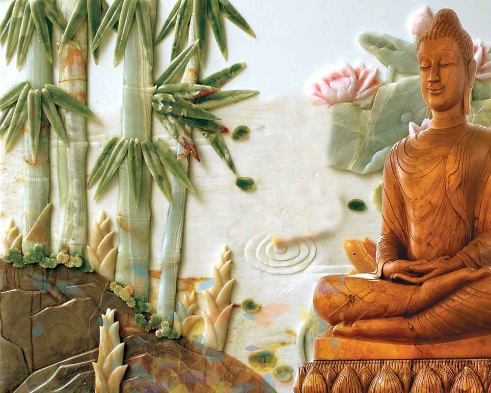 Cocunot buddha pattern detail