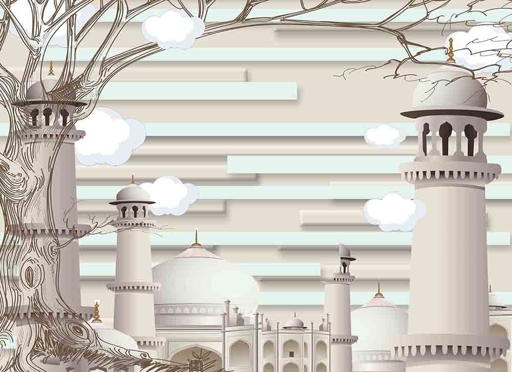 Light House Wall pattern detail