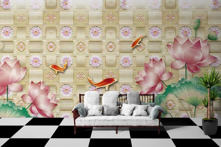 Wall Art shown in a room