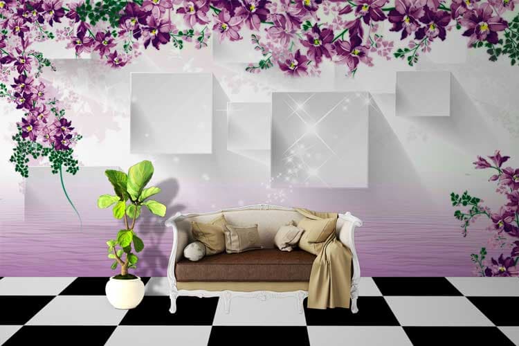 Abstract Climbers shown in a room