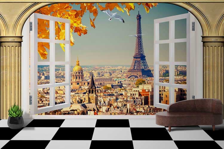 Dining View shown in a room