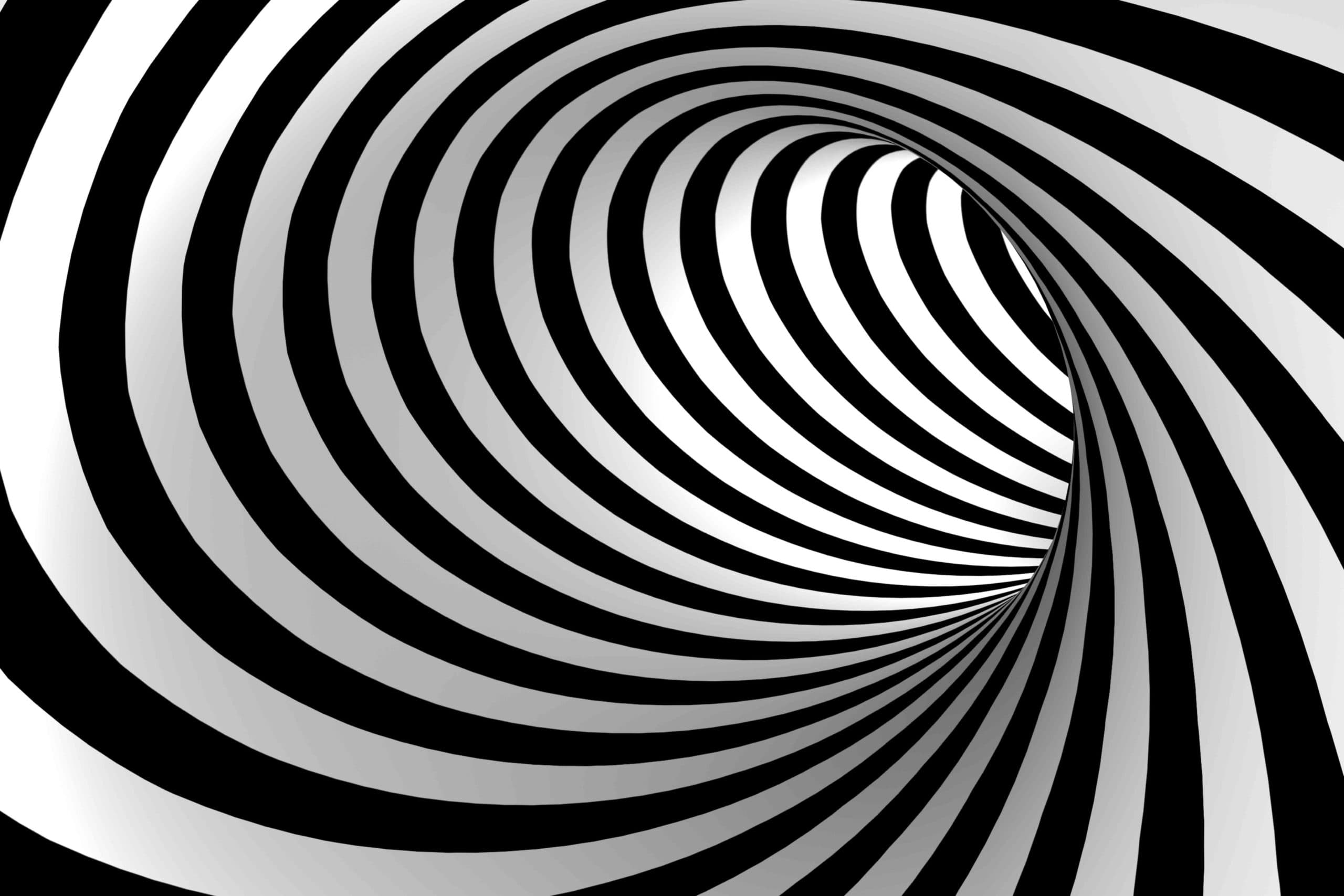 3D Illusion Wallpaper Mural pattern detail