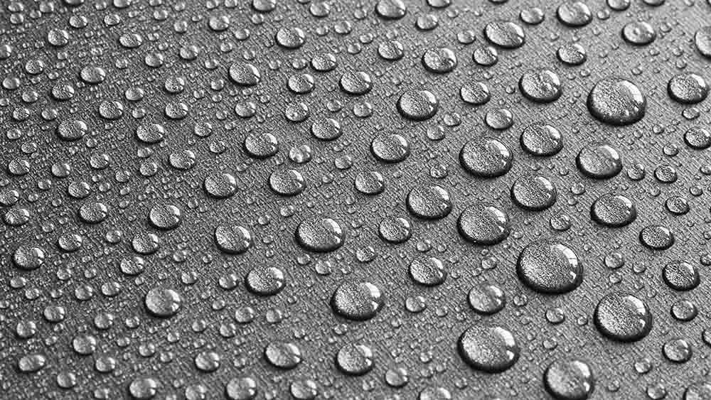 3D Water Droplets pattern detail