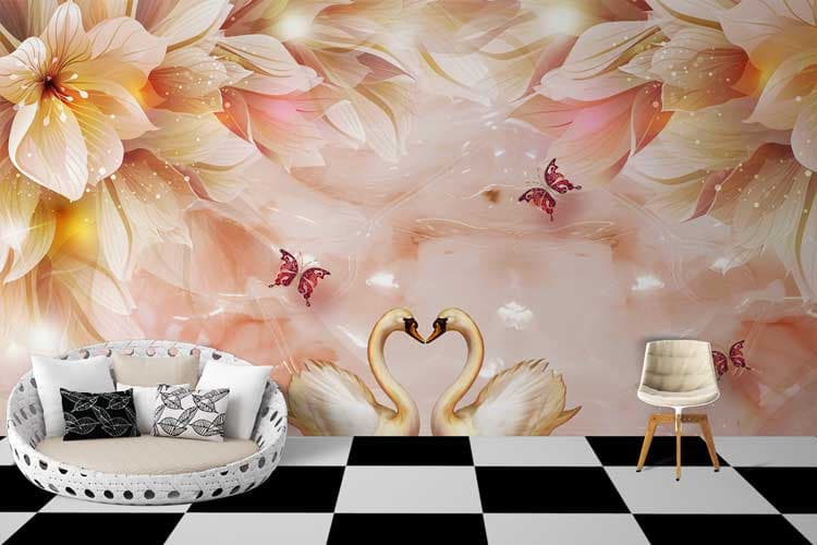 Floral Magic shown in a room