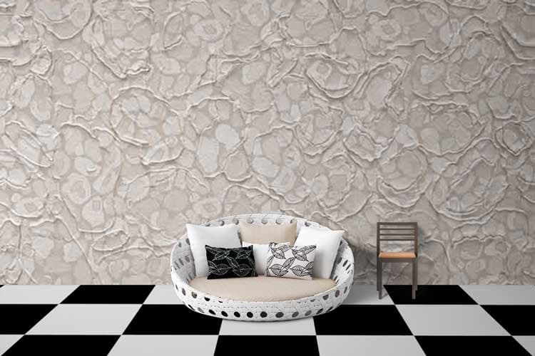 Random Texture shown in a room