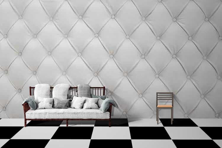 Off White Texture shown in a room