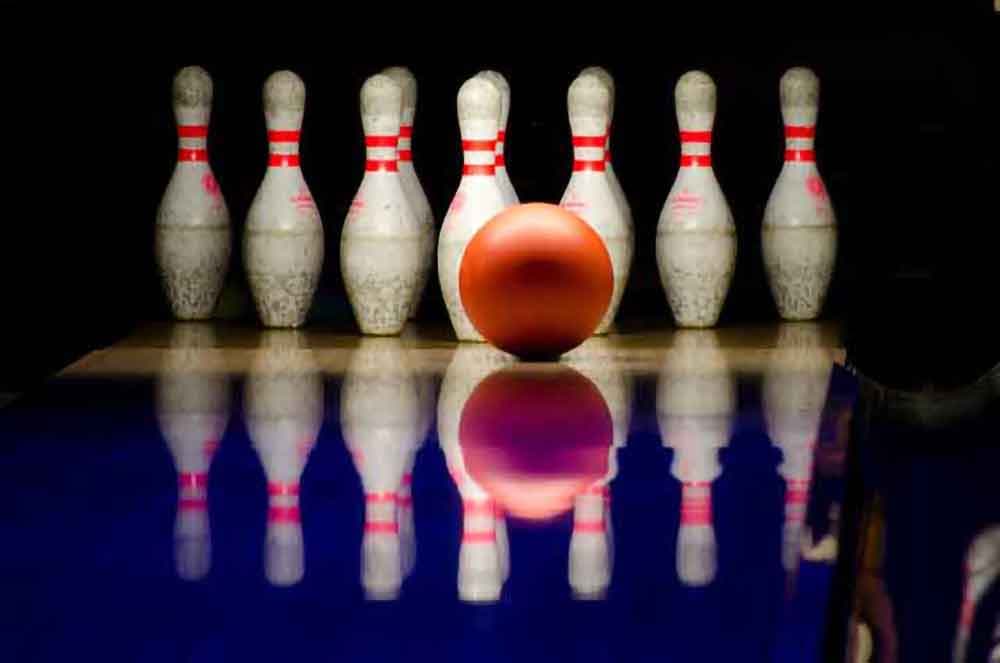 Bowling Pins Target pattern detail