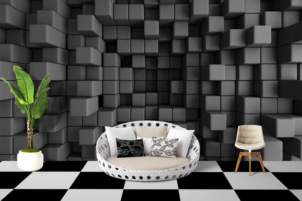 Matrix Square shown in a room
