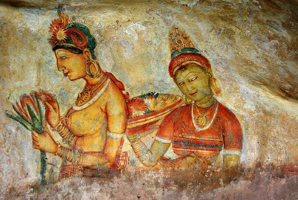 Stone Painting pattern detail