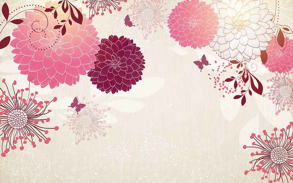 Flower Art Pattern pattern detail