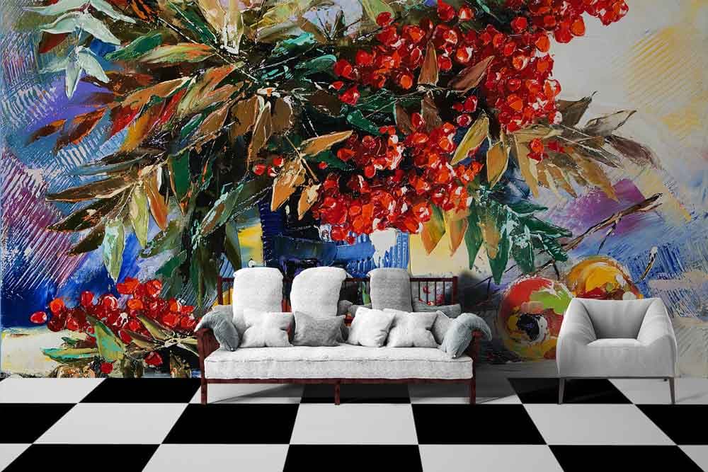 Cherries At Wall shown in a room