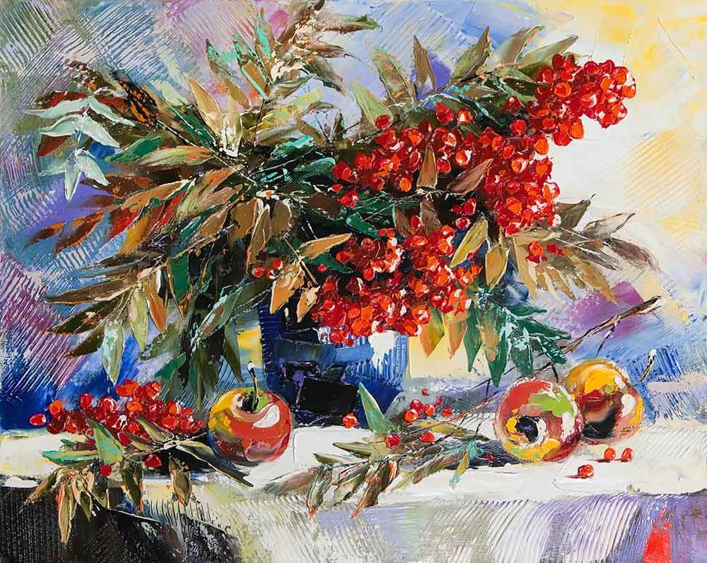Cherries At Wall pattern detail