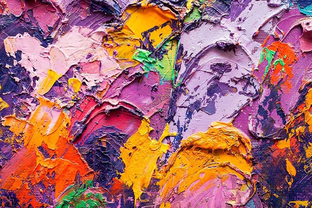 Colorful Collage pattern detail