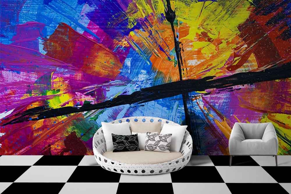 Splash Color shown in a room