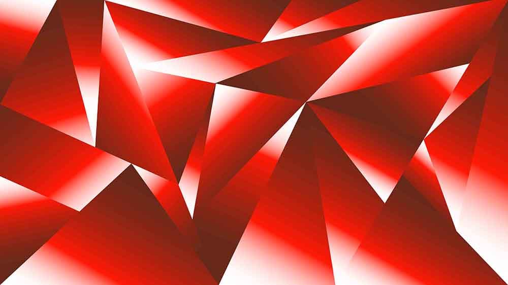 Red Abstract pattern detail