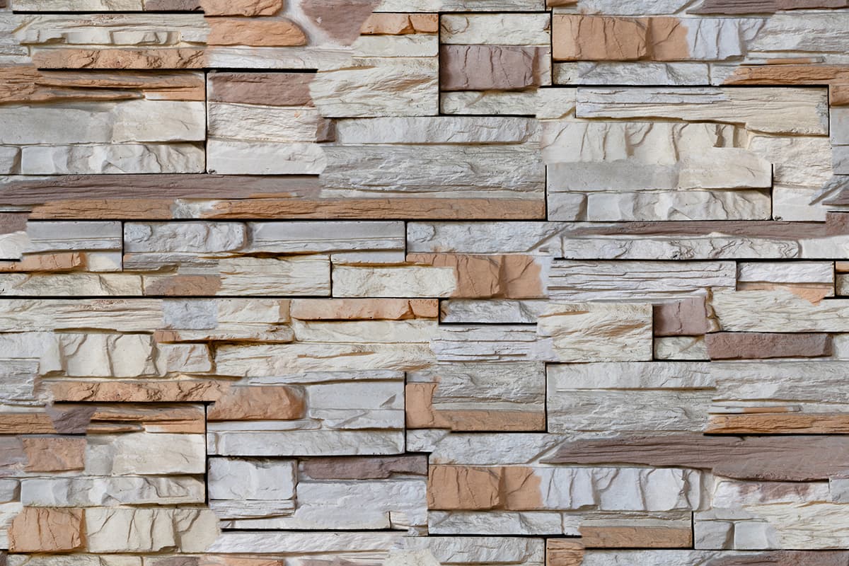 Ancient Rocks Design Wallpaper Mural pattern detail
