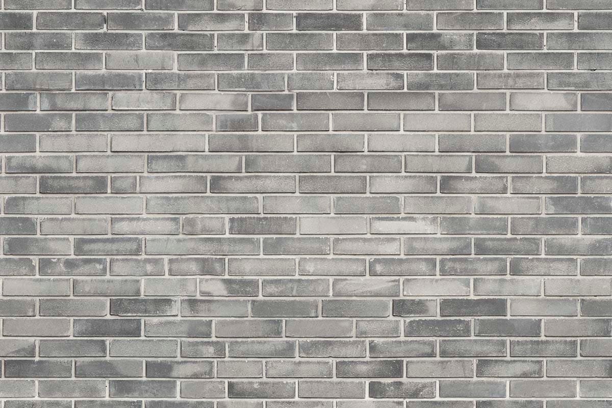 Grey Brick Wallpaper Mural pattern detail