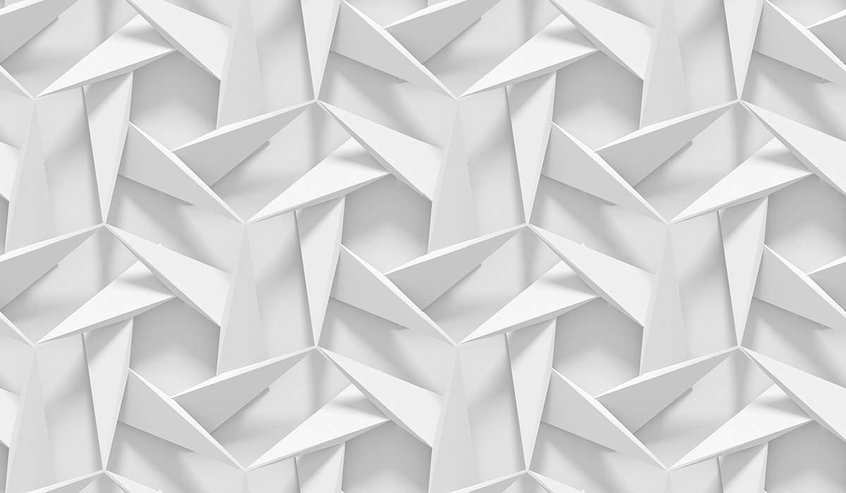 Luxury White Geometric Texture Wall Wallpaper pattern detail