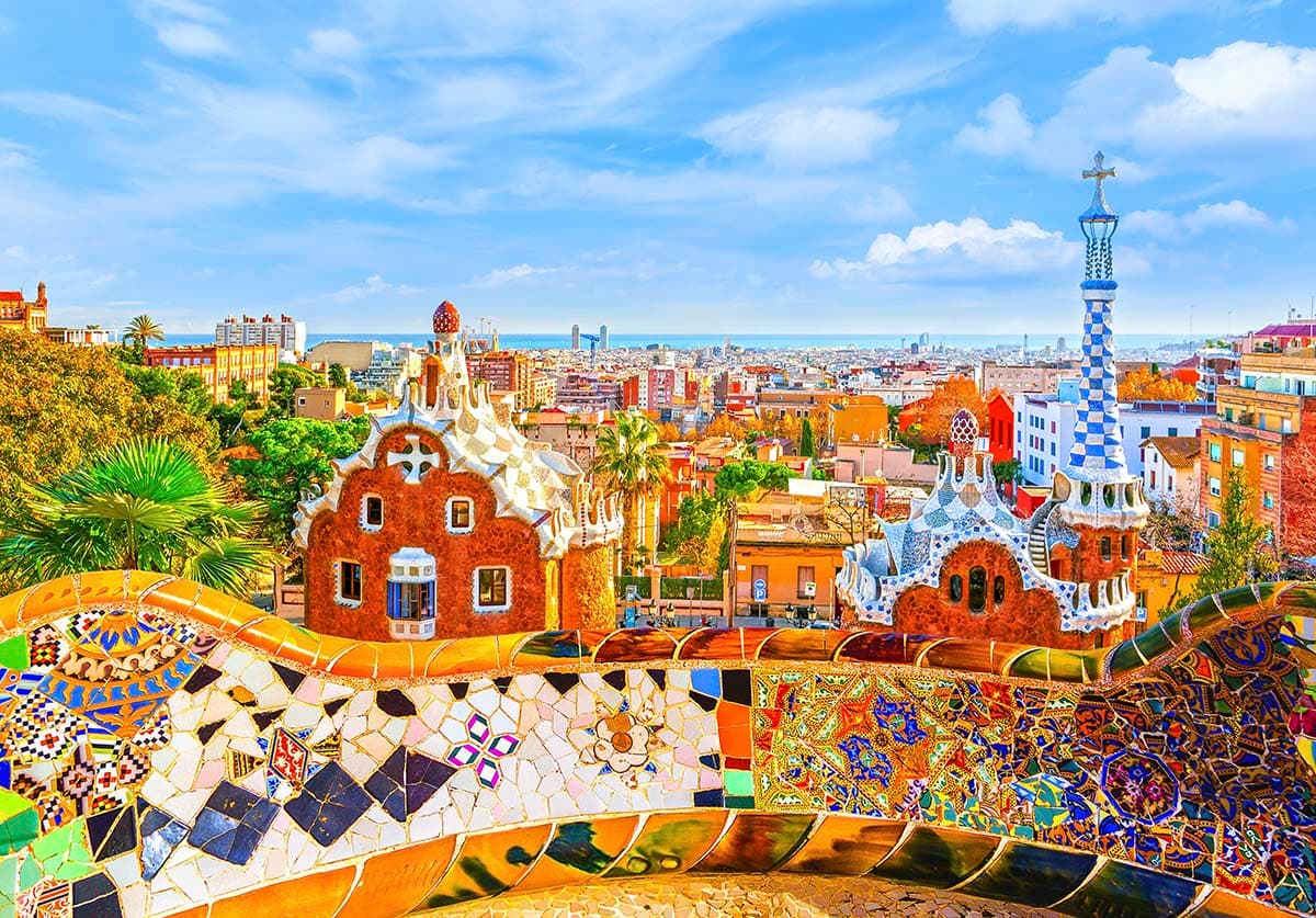 Luxury Spanish Heritage Tiled Architecture Wallpaper pattern detail