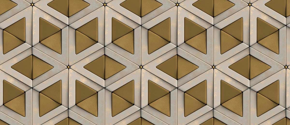 Triangle Pattern Geometric Modern Wall Mural Wallpaper pattern detail