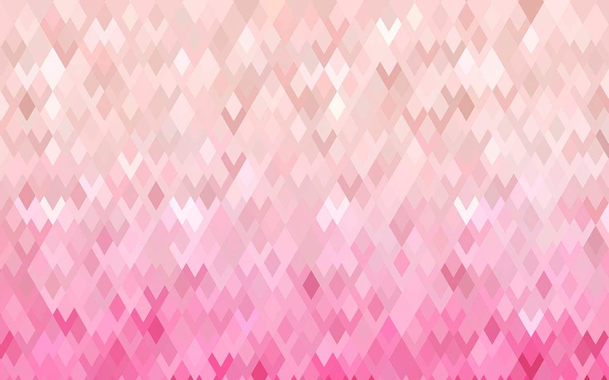 Premium Pink and White Diamond Pattern Wallpaper pattern detail