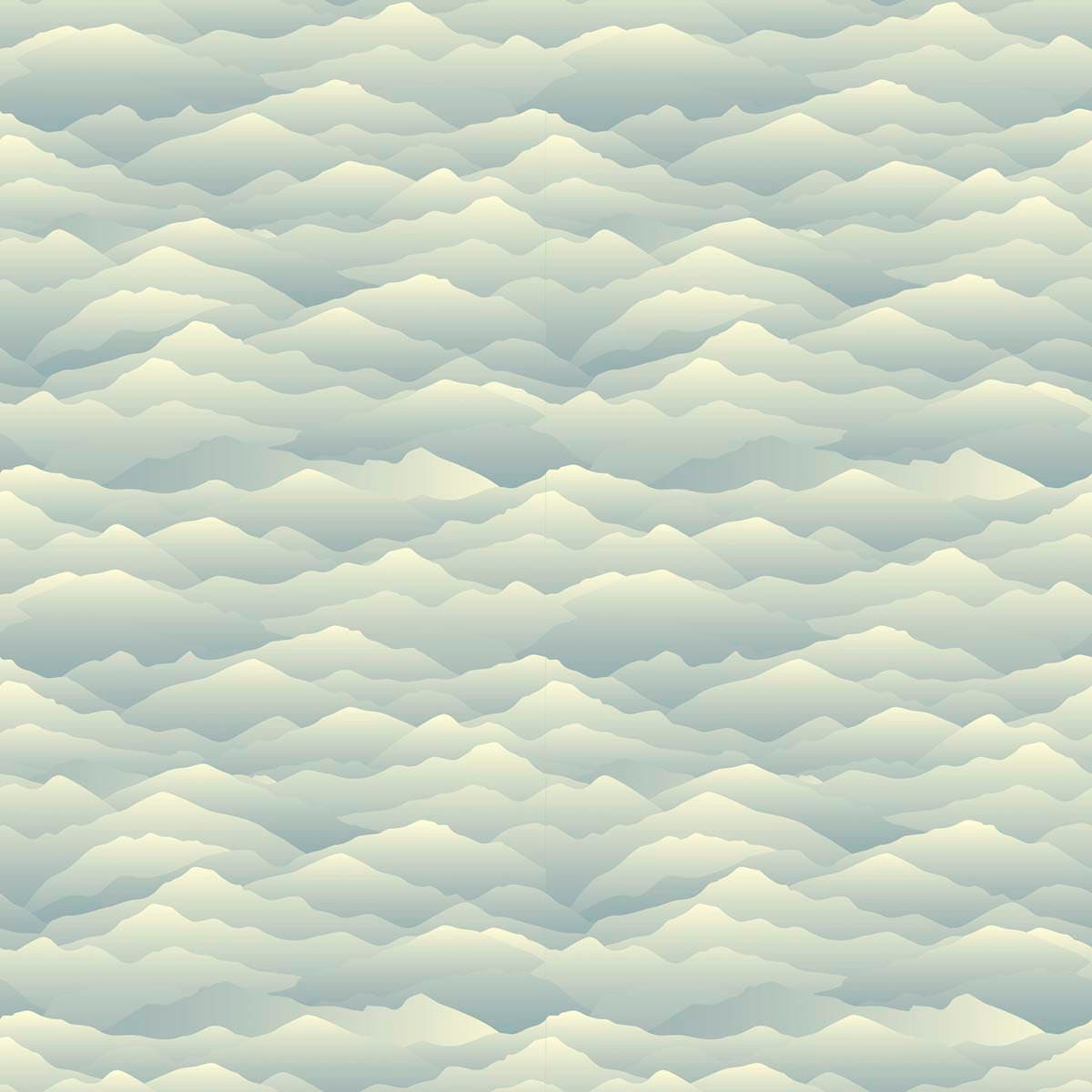 Waadi, Mountain Skyline Wallpaper for Wall pattern detail