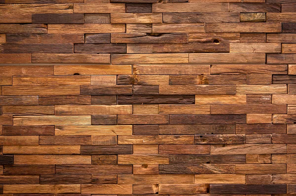Dark Wooden Wallpaper pattern detail