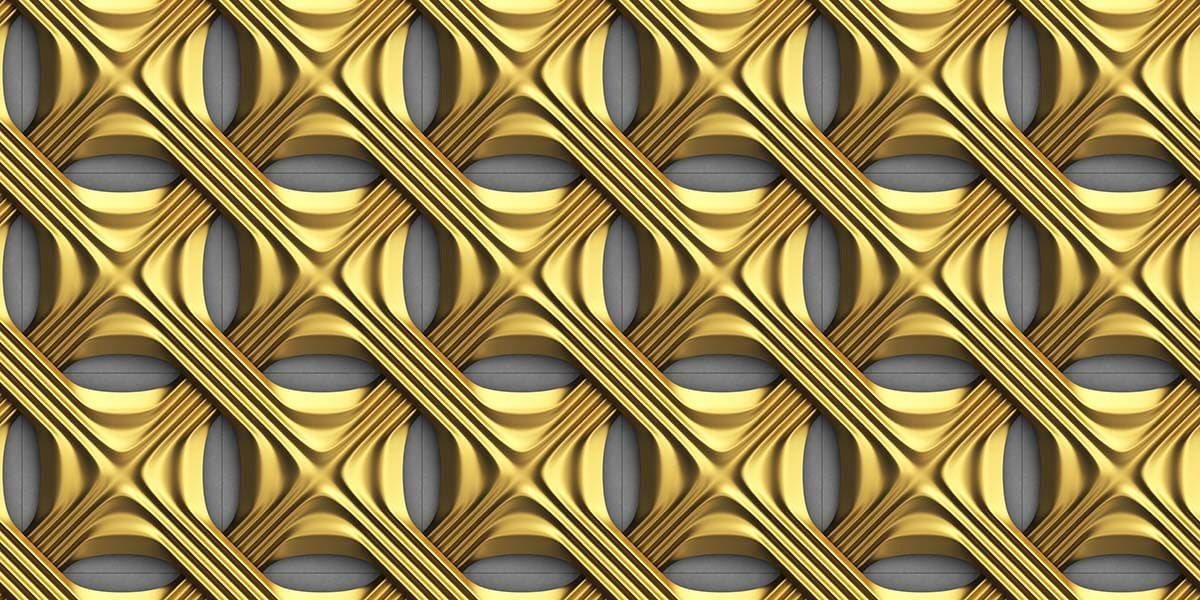 A Gold and Grey Wallpaper for wall pattern detail