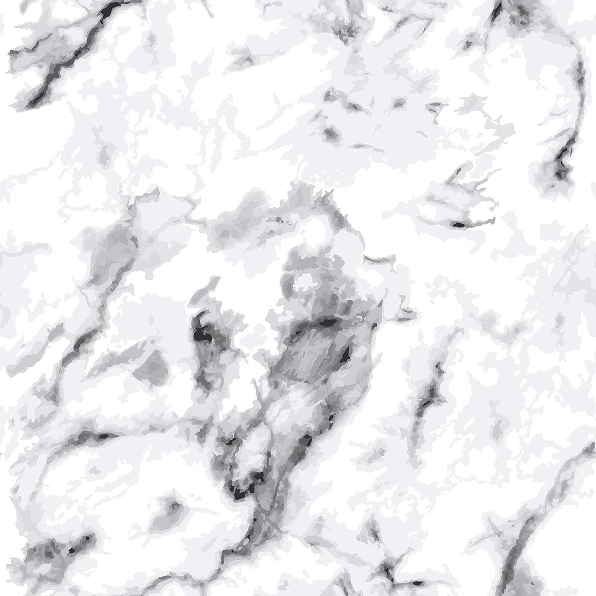 White Marble Dreamscape Wallpaper pattern detail