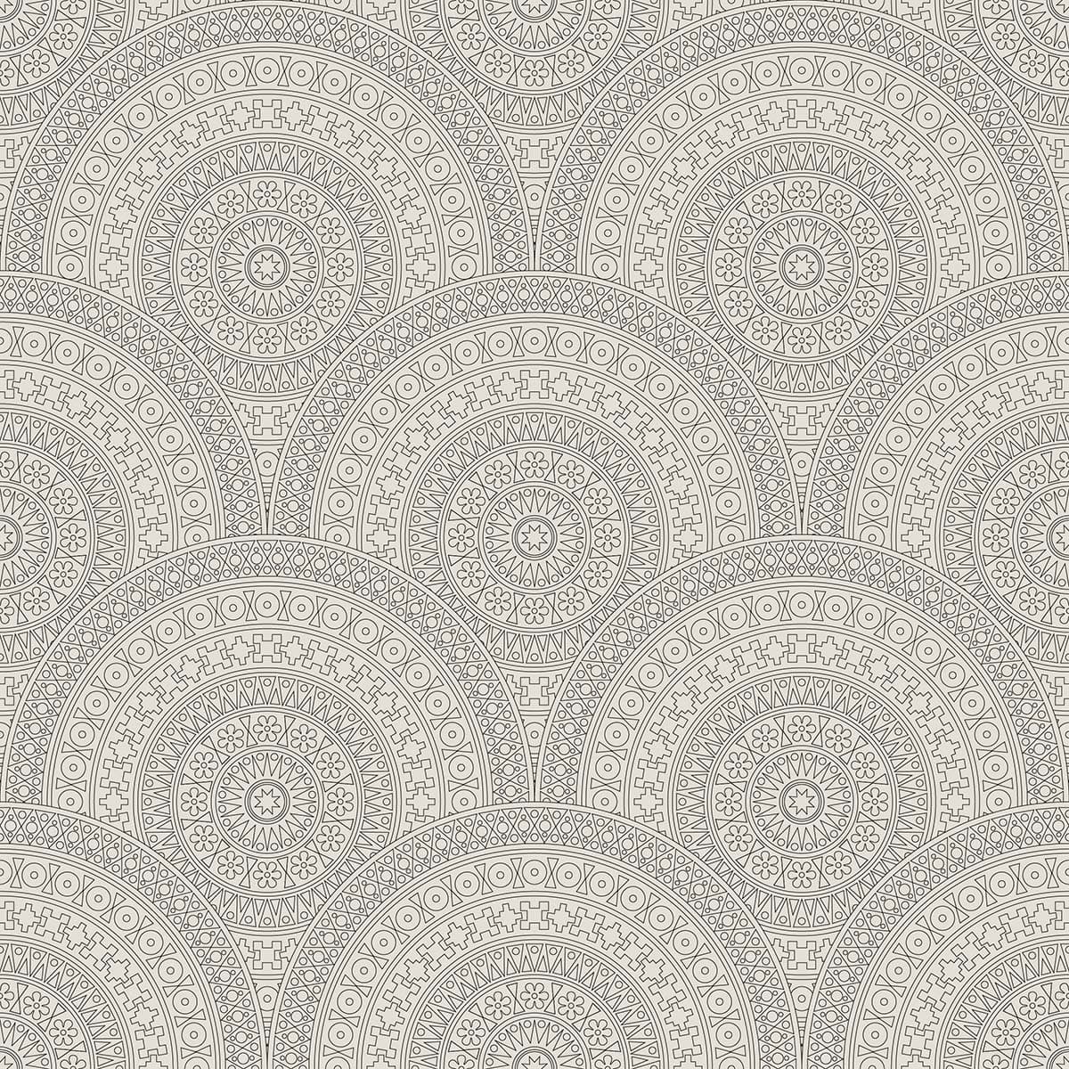 A pattern of black and white dots pattern detail