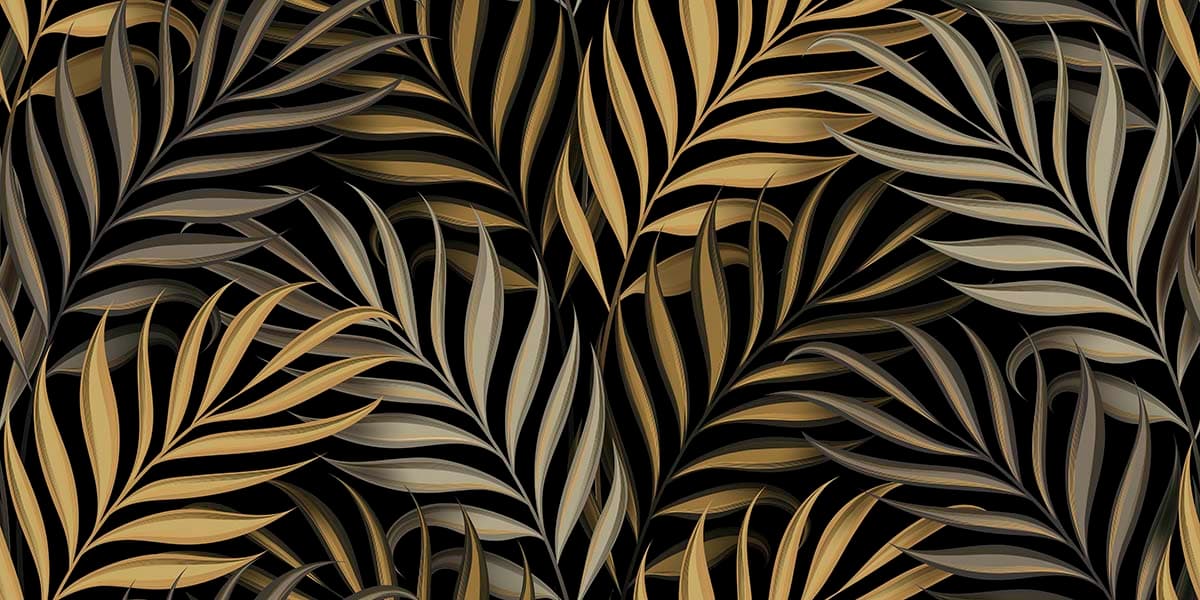 Artistic Detailed Leaf Texture Nature Inspired Wallpaper pattern detail