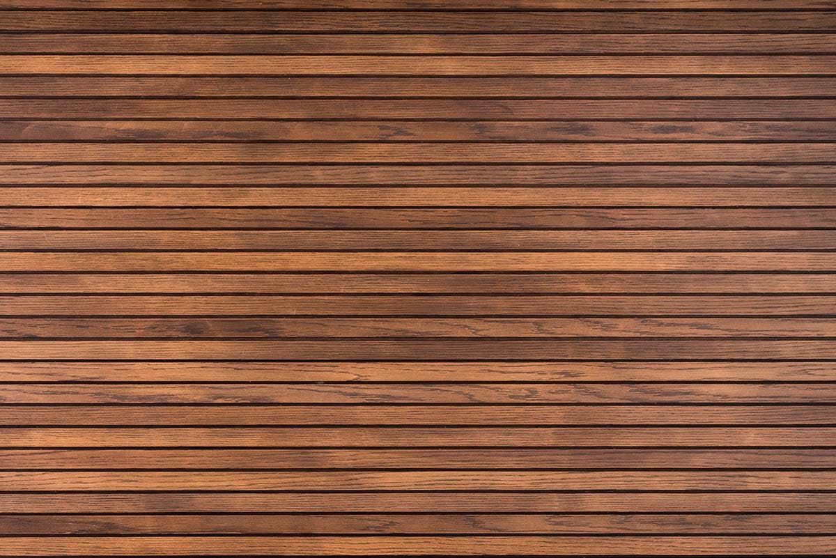 Teak Wood Planks Wallpaper pattern detail