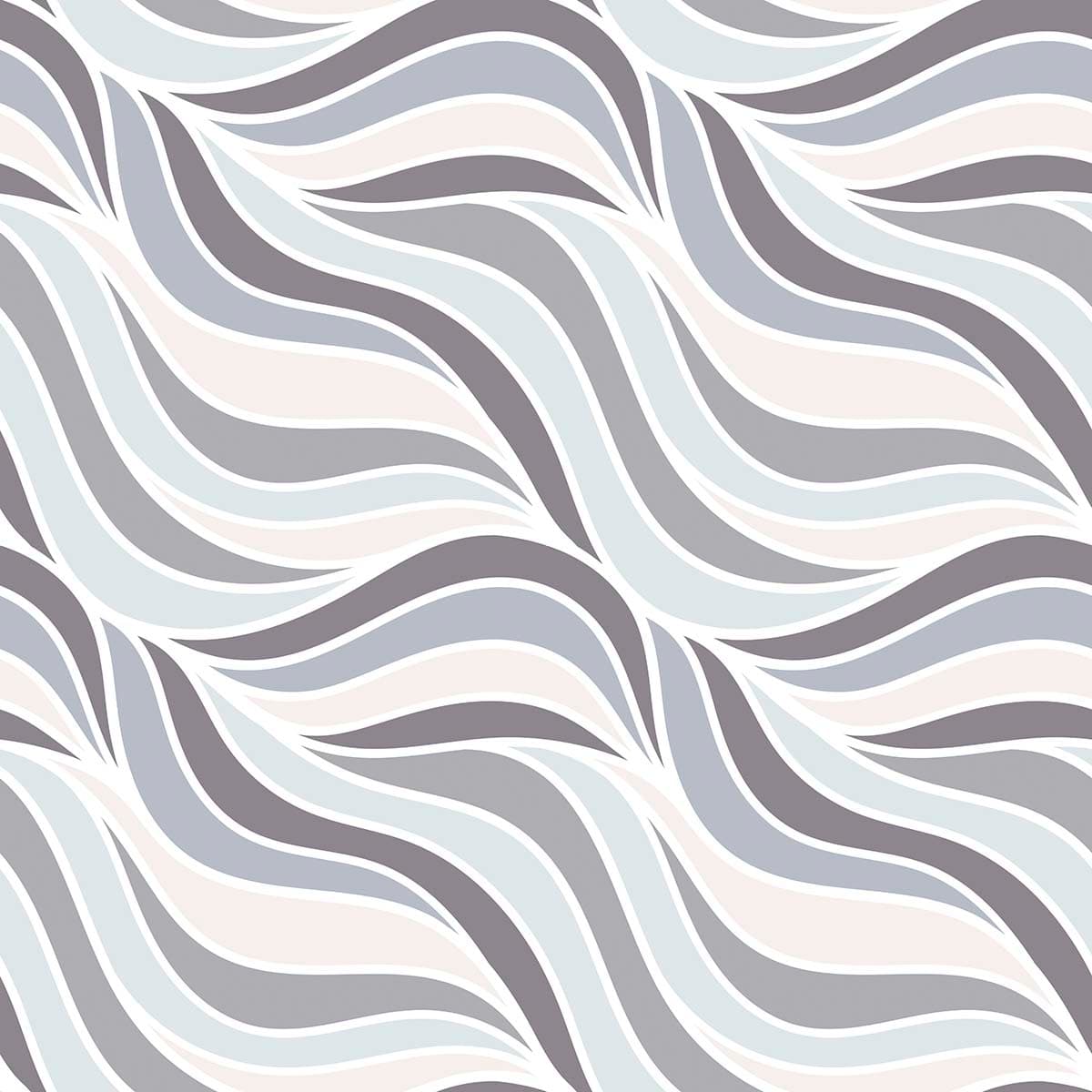Abstract Wavy Texture Wallpaper Mural pattern detail
