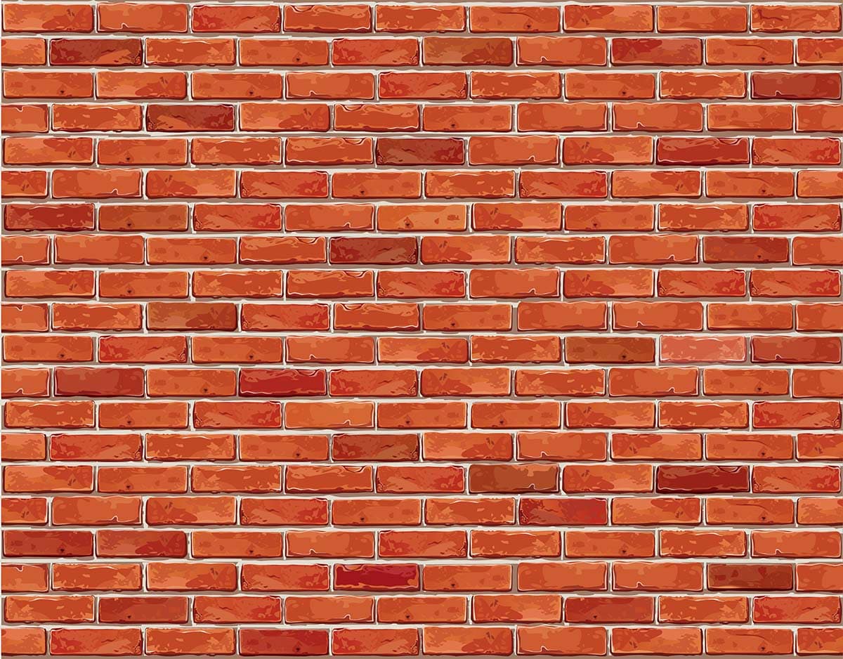 Brick Wallpaper for Bedroom pattern detail