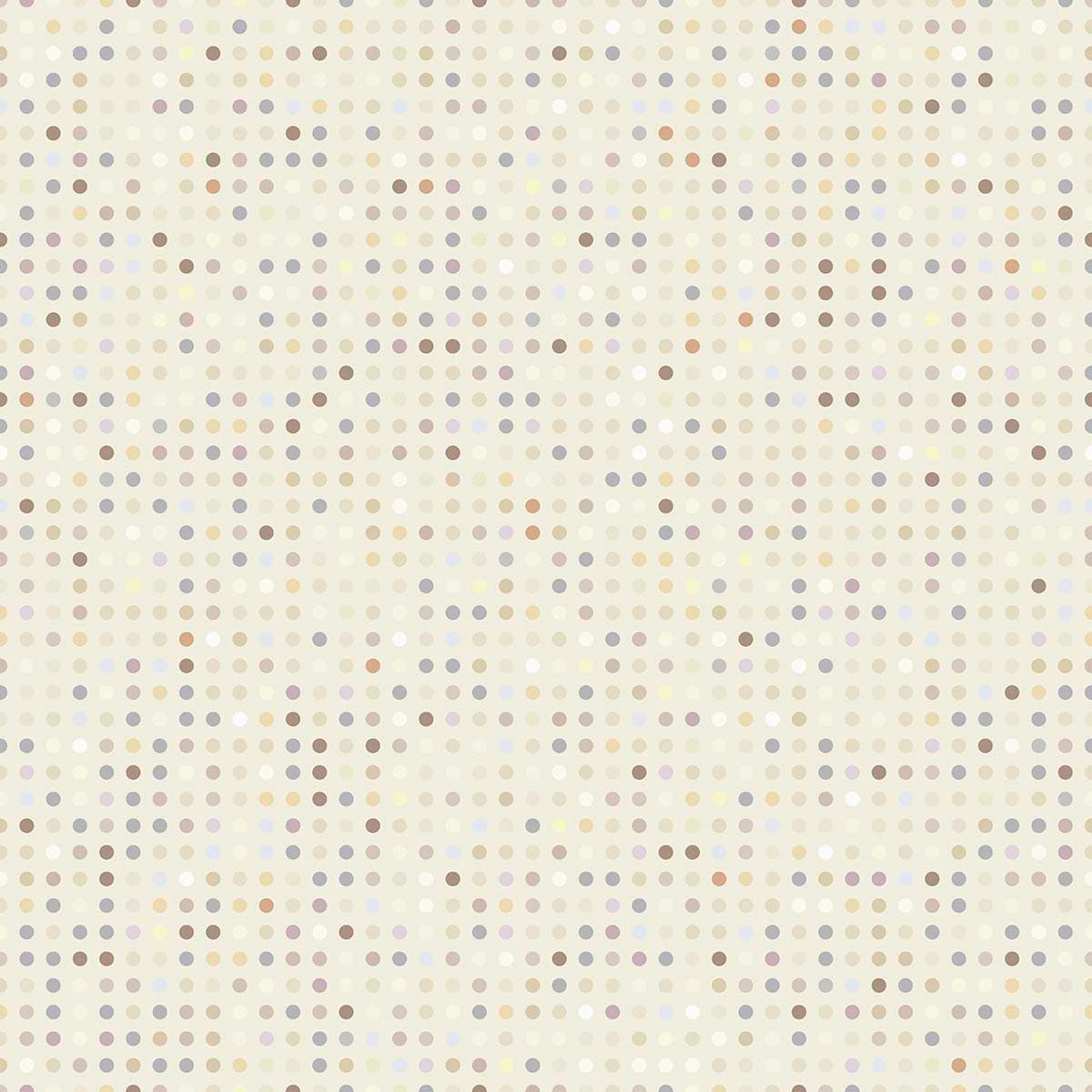 Elegant White Tiny Dots Pattern Style Wallpaper pattern detail