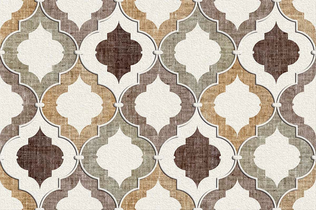 Fabric Patterned Seamless wallpaper pattern detail