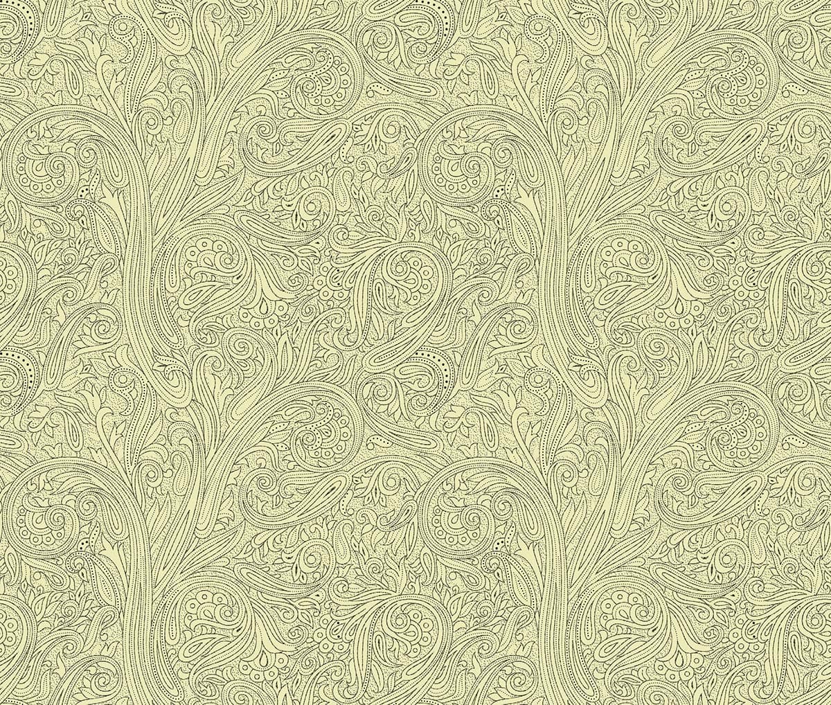 Yellow and Black Pattern Bold Wall Mural Wallpaper pattern detail