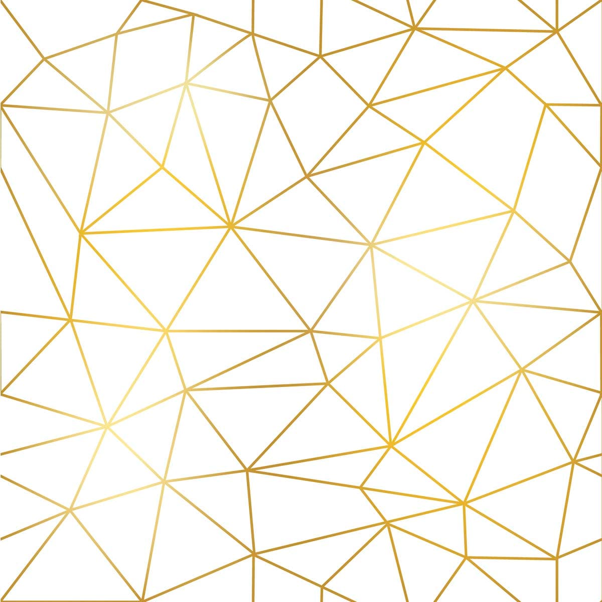 White Background with Golden Lines Pattern Wallpaper pattern detail