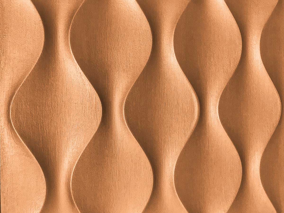 A 3D Curve Design Wallpaper for Wall pattern detail