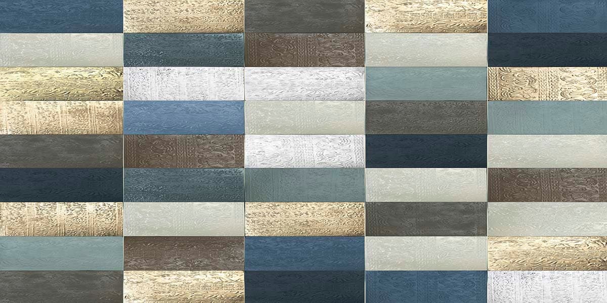 Multi Color Wood Plank Design Modern Wallpaper pattern detail