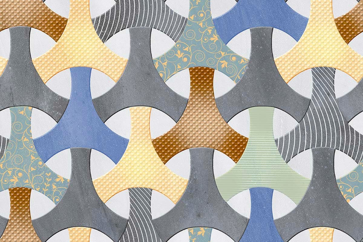 Decorative Tile Texture Pattern Stylish Wallpaper pattern detail