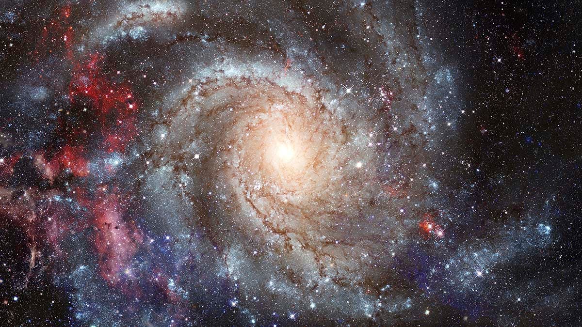 Akash Ganga, The Milky Way Galaxy Wallpaper for Kids pattern detail