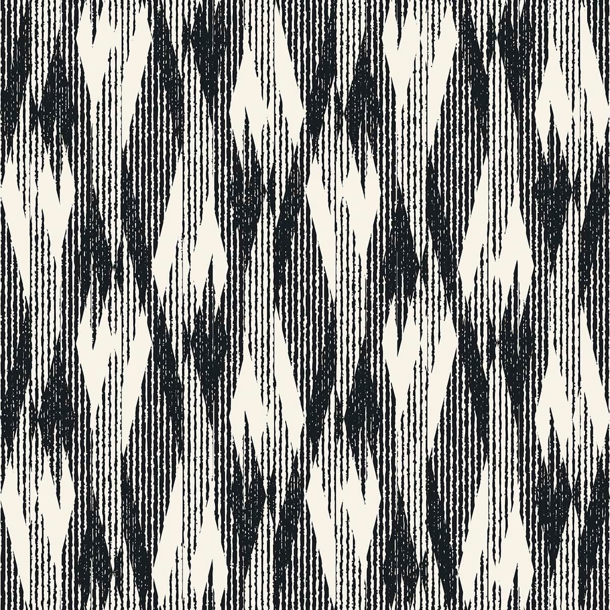 Black and White Abstract Wallpaper pattern detail