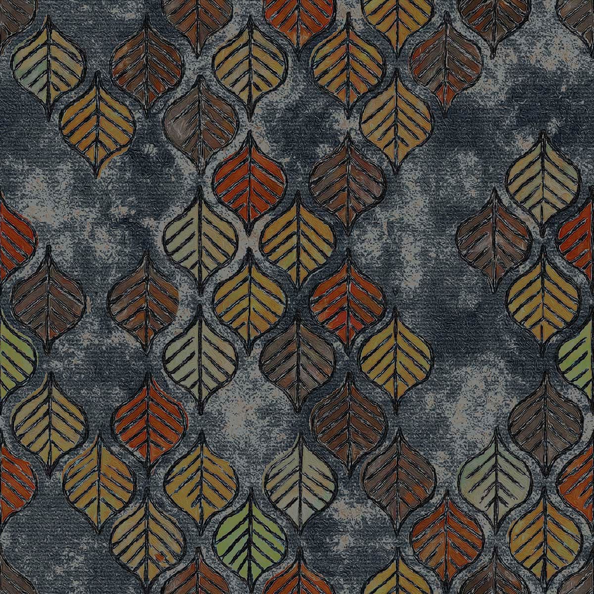 Grey Surface Leaf Texture Pattern Wallpaper pattern detail