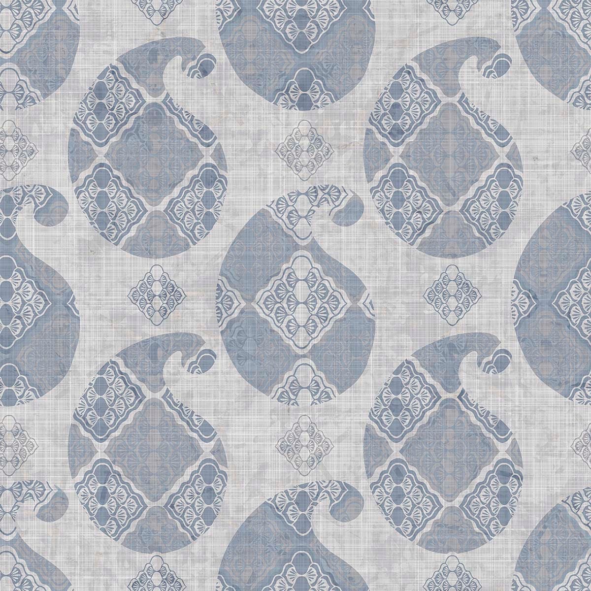 Paisley Fabric Pattern Traditional Design wallpaper pattern detail