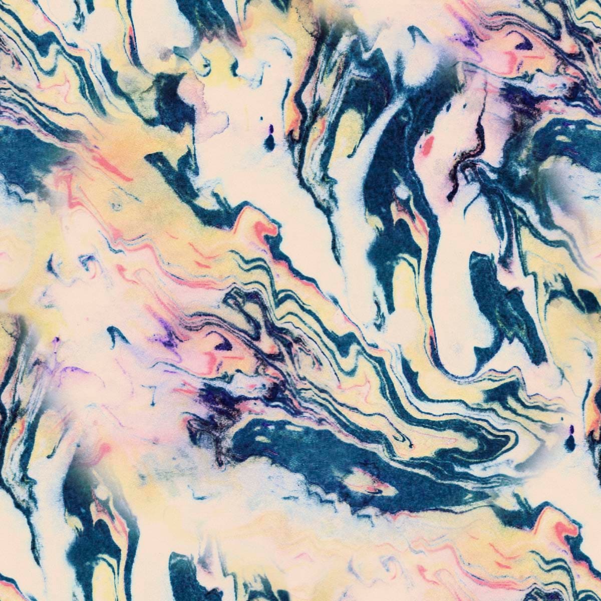 Fluid Colorful Swirls Paper Style Design wallpaper pattern detail