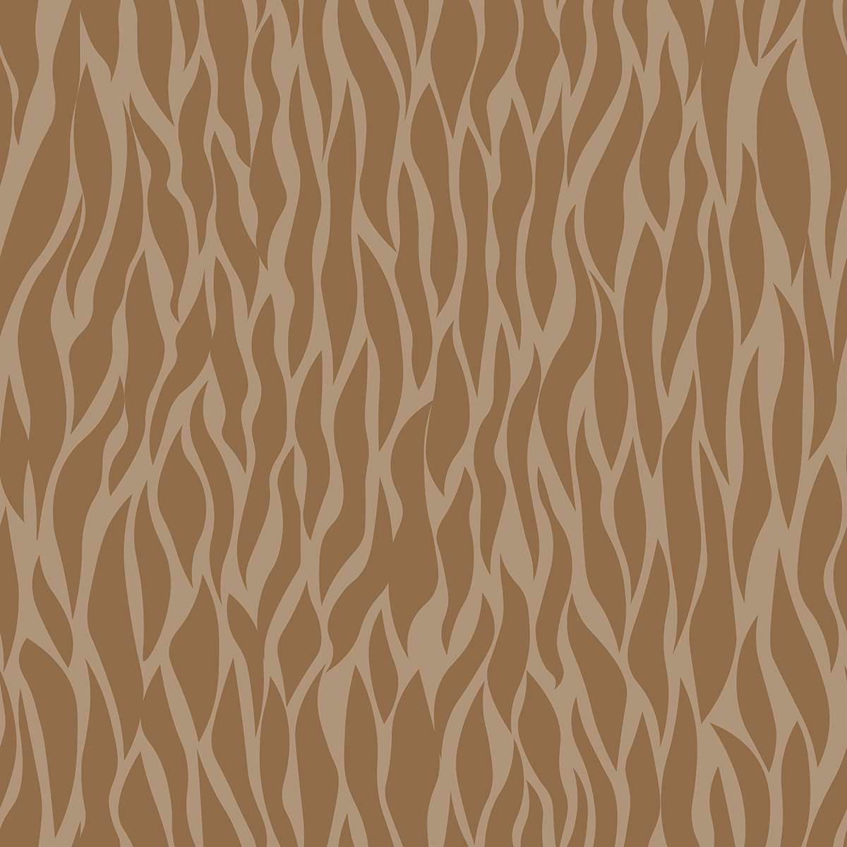 Stylish Brown & White Abstract Texture Wall Wallpaper pattern detail