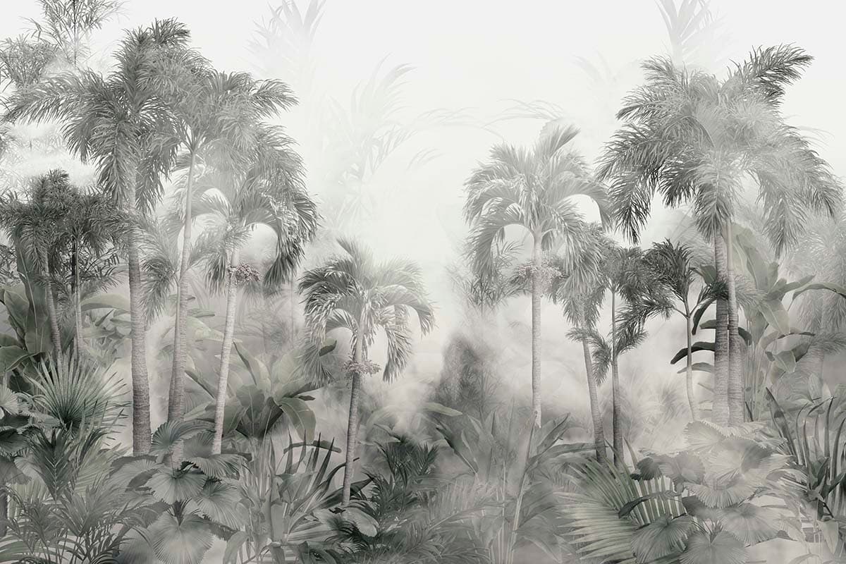 Palm Bagicha Wallpaper for Wall pattern detail
